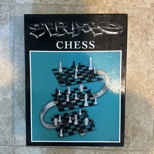 Strato Chess 3D Game Set John N. Hansen Co. Complete EUC